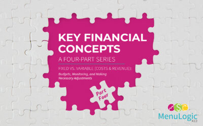 Key Financial Concepts: Part Four – Fixed vs. Variable (Costs and Revenue):  Budgets, Monitoring, and Making Necessary Adjustments